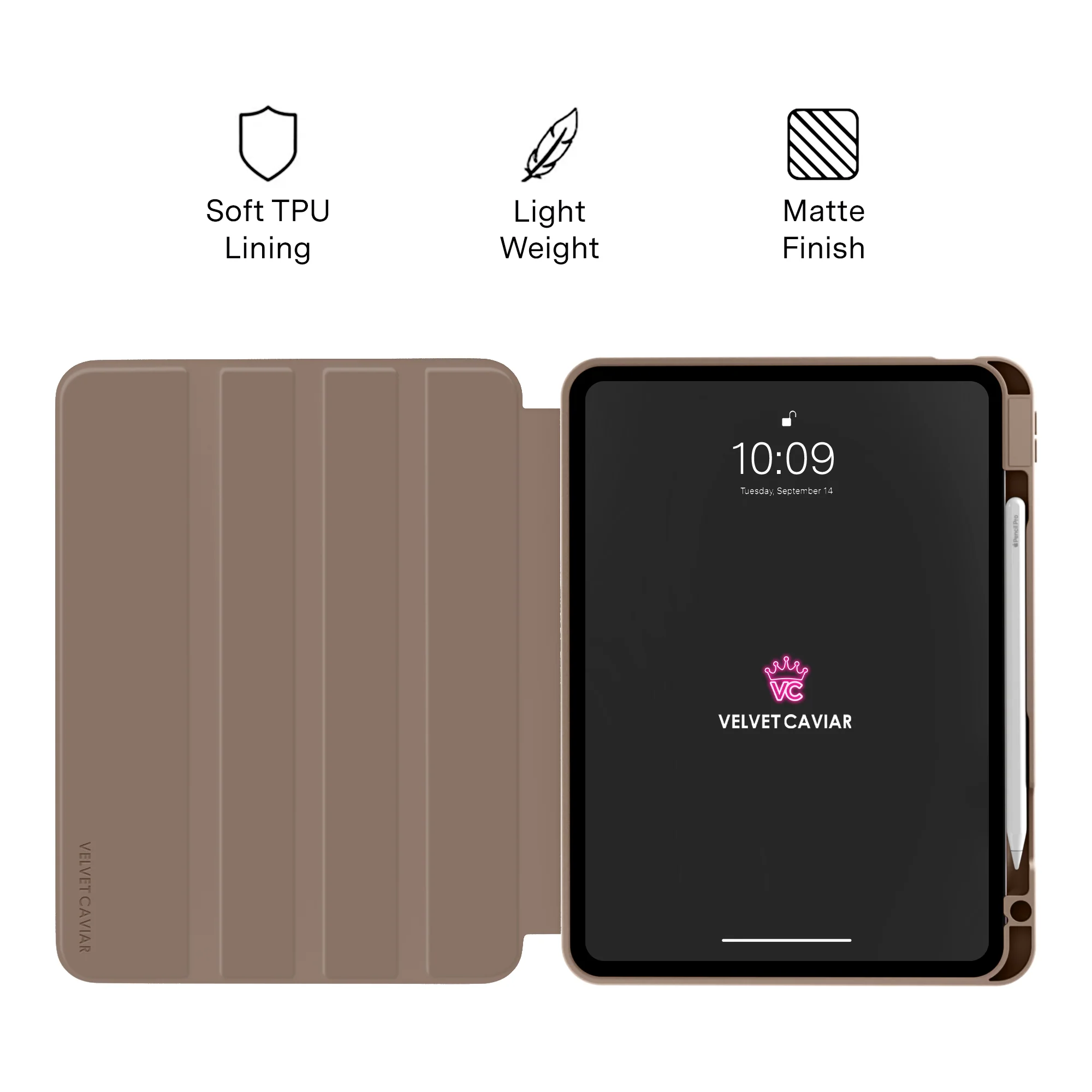 Nude Vibe Checker iPad Case - Image 36