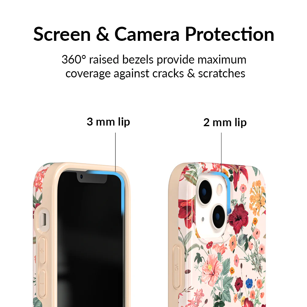 Nude Vintage Floral iPhone Case - Image 101