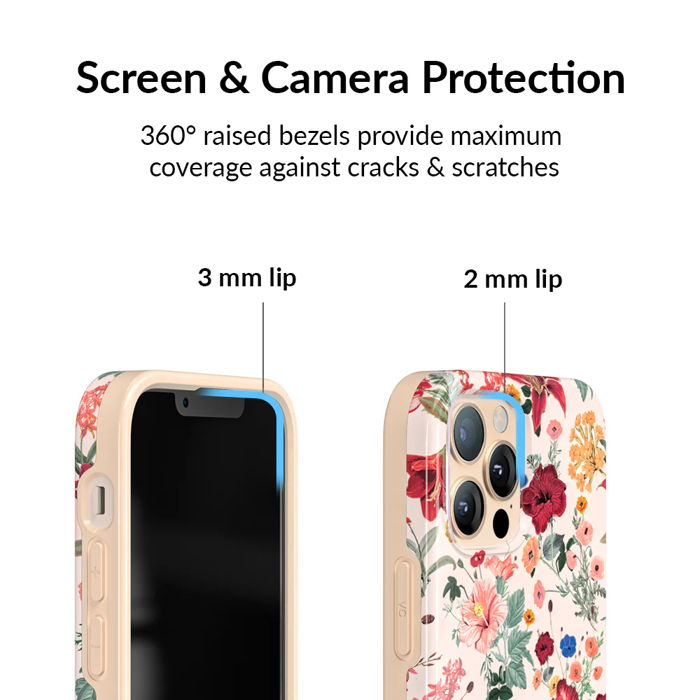 Nude Vintage Floral iPhone Case - Image 113