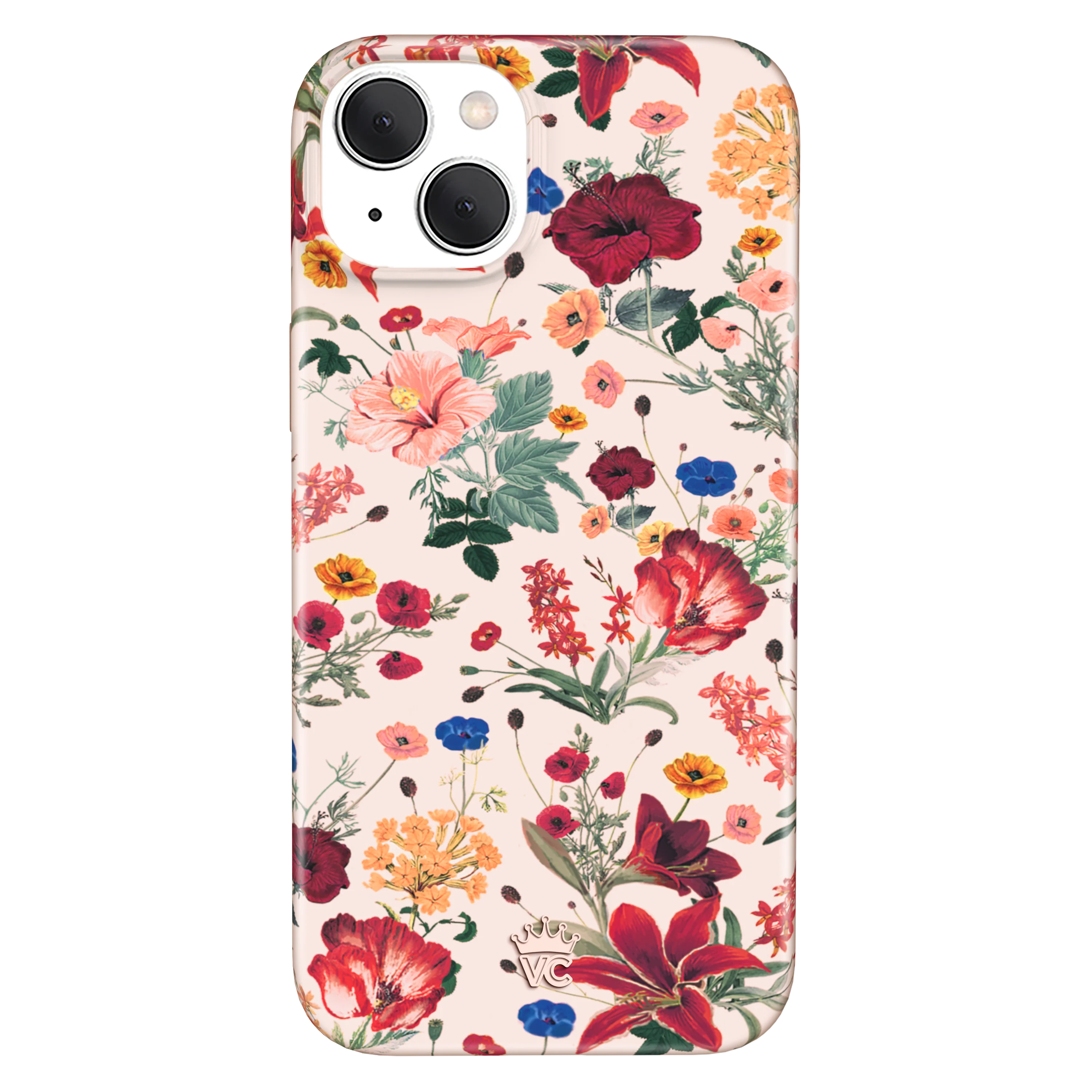 Nude Vintage Floral iPhone Case - Image 118