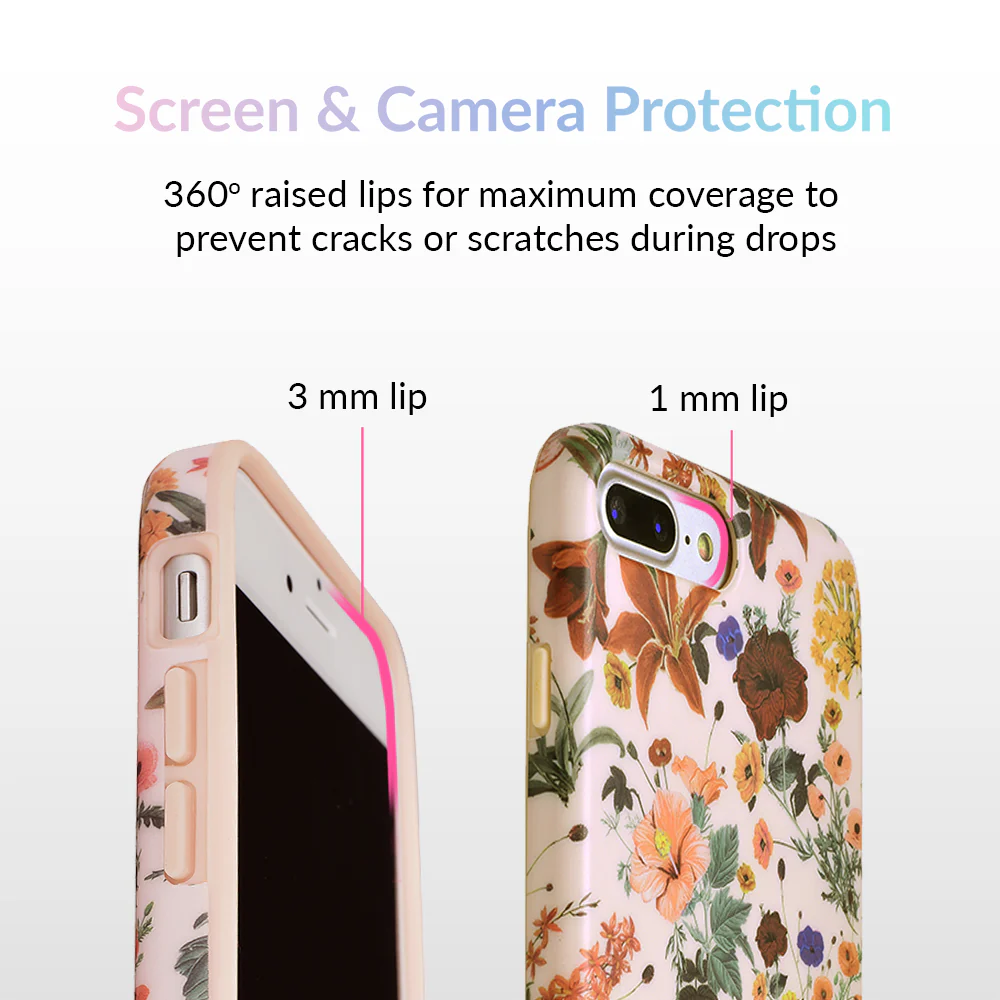 Nude Vintage Floral iPhone Case - Image 17