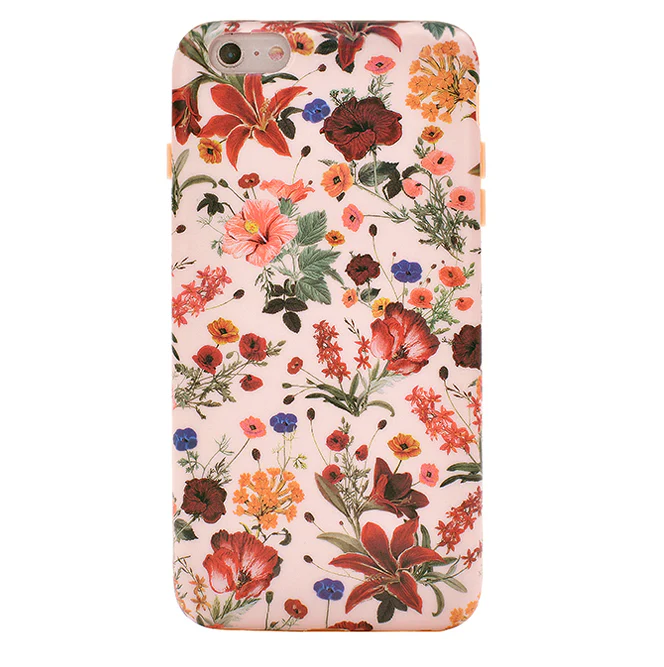 Nude Vintage Floral iPhone Case - Image 41