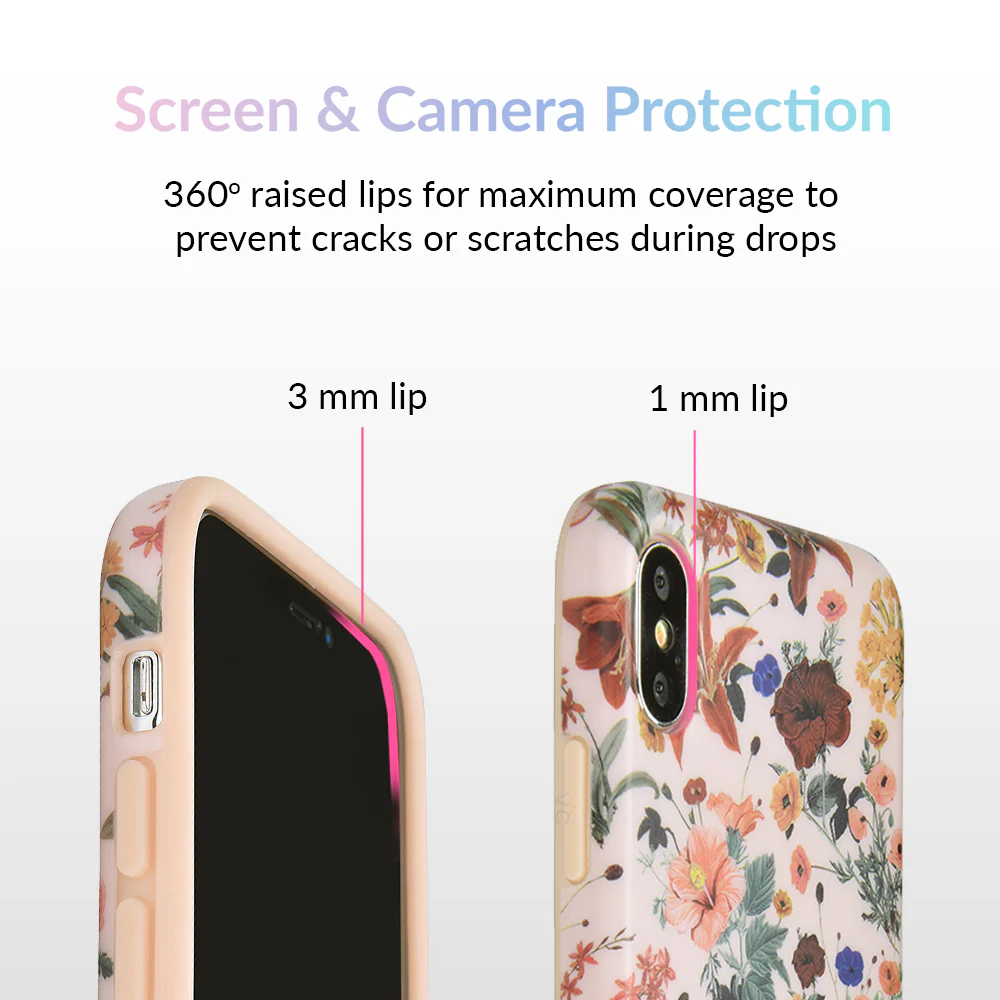 Nude Vintage Floral iPhone Case - Image 49