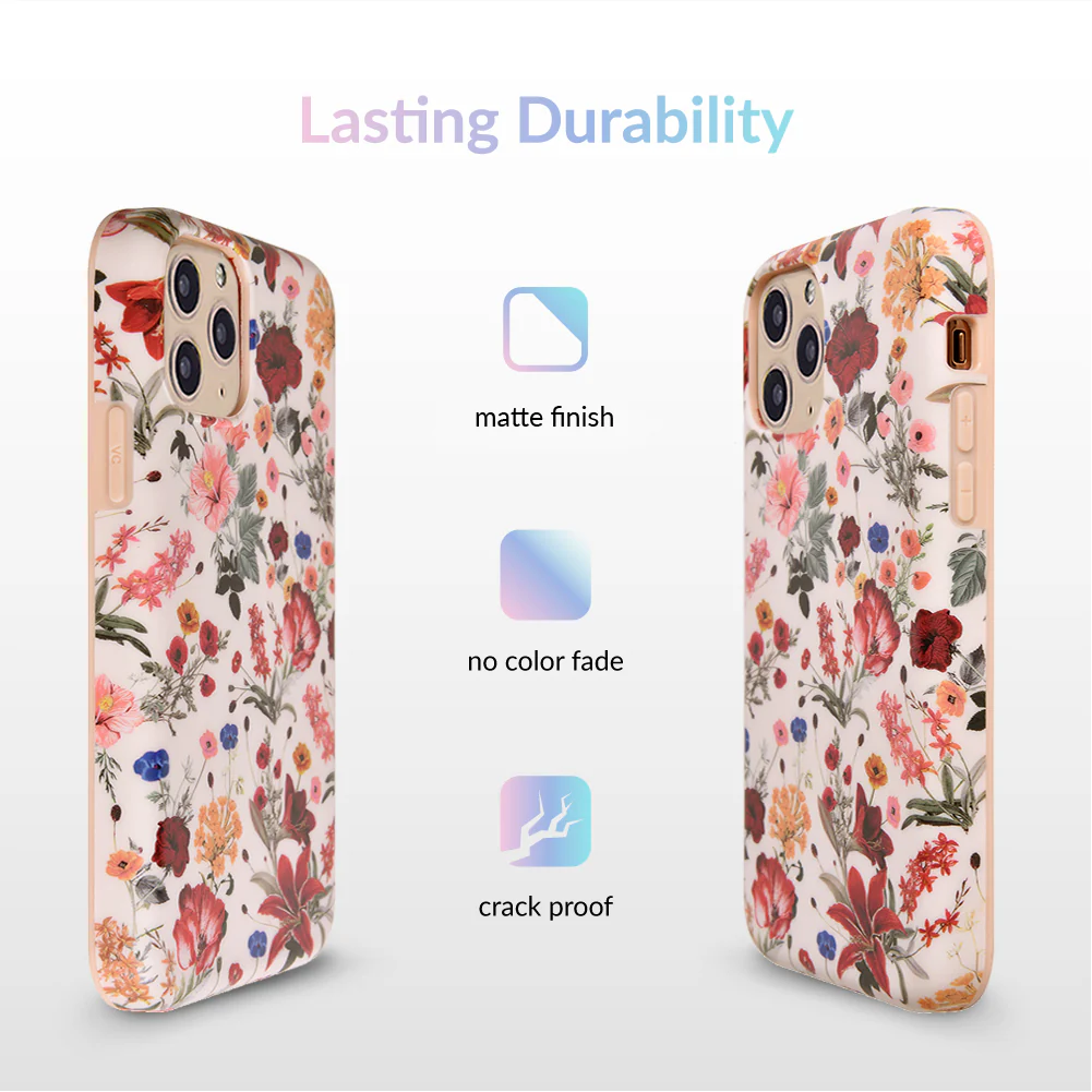 Nude Vintage Floral iPhone Case - Image 66