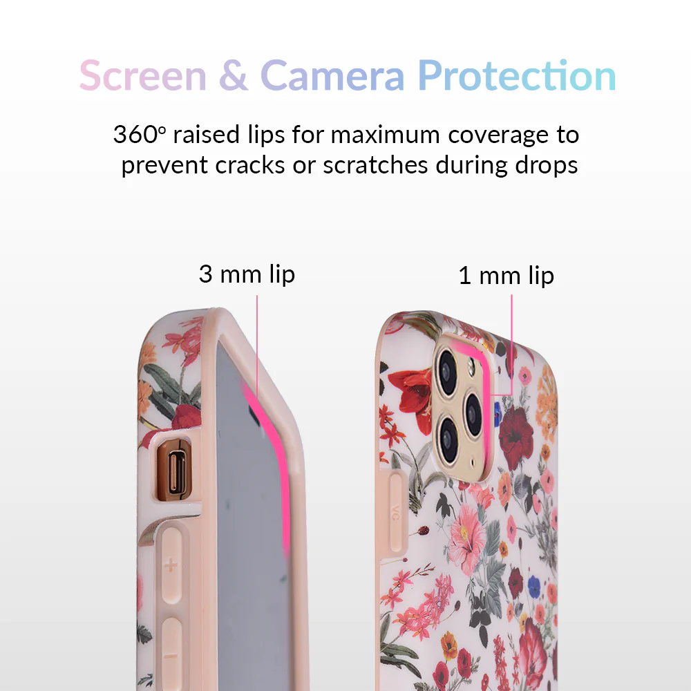 Nude Vintage Floral iPhone Case - Image 69
