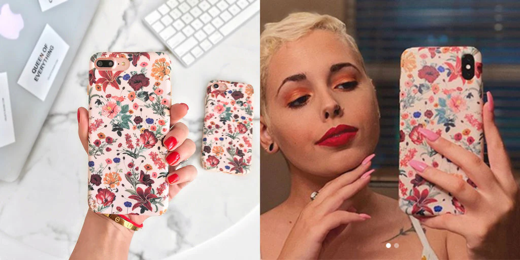 Nude Vintage Floral Samsung Galaxy Case - Image 101