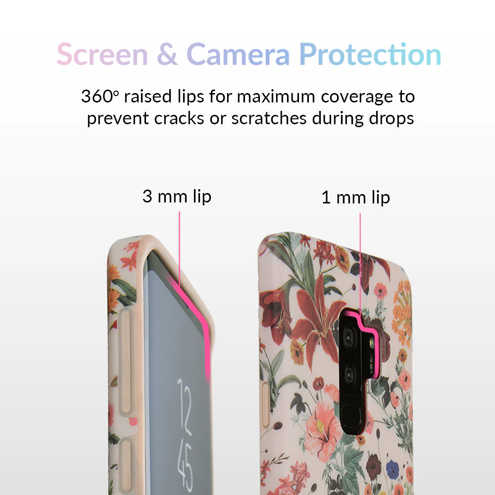 Nude Vintage Floral Samsung Galaxy Case - Image 16