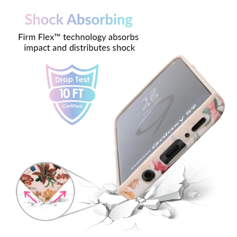 Nude Vintage Floral Samsung Galaxy Case - Image 17