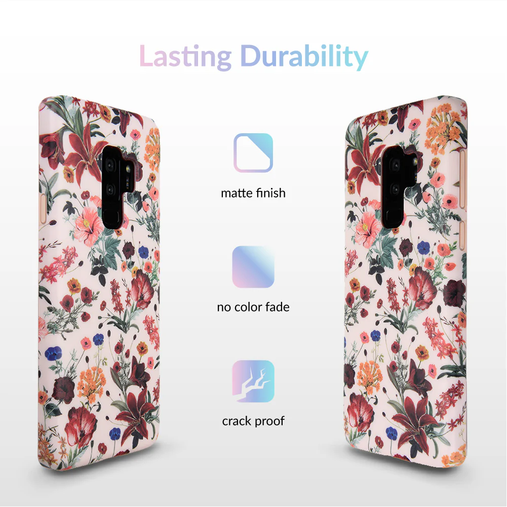 Nude Vintage Floral Samsung Galaxy Case - Image 18