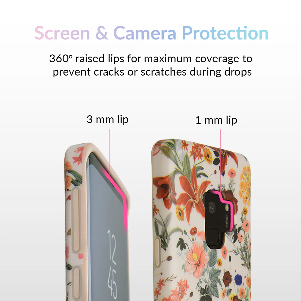Nude Vintage Floral Samsung Galaxy Case - Image 21