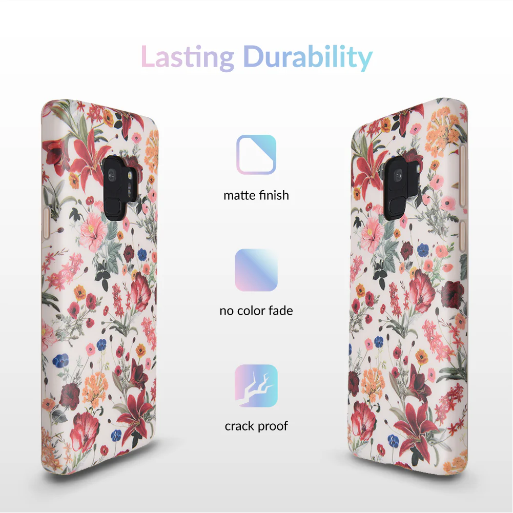 Nude Vintage Floral Samsung Galaxy Case - Image 24