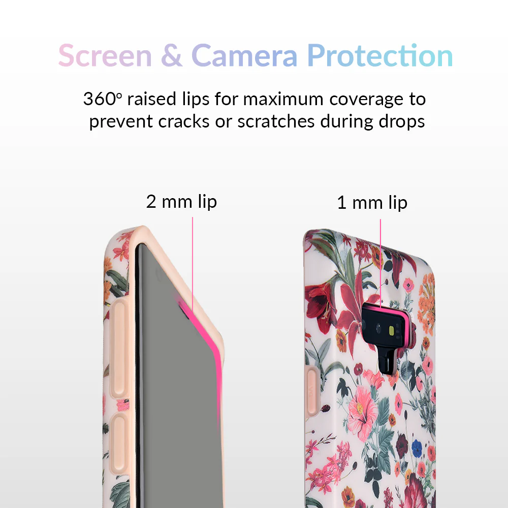 Nude Vintage Floral Samsung Galaxy Case - Image 28