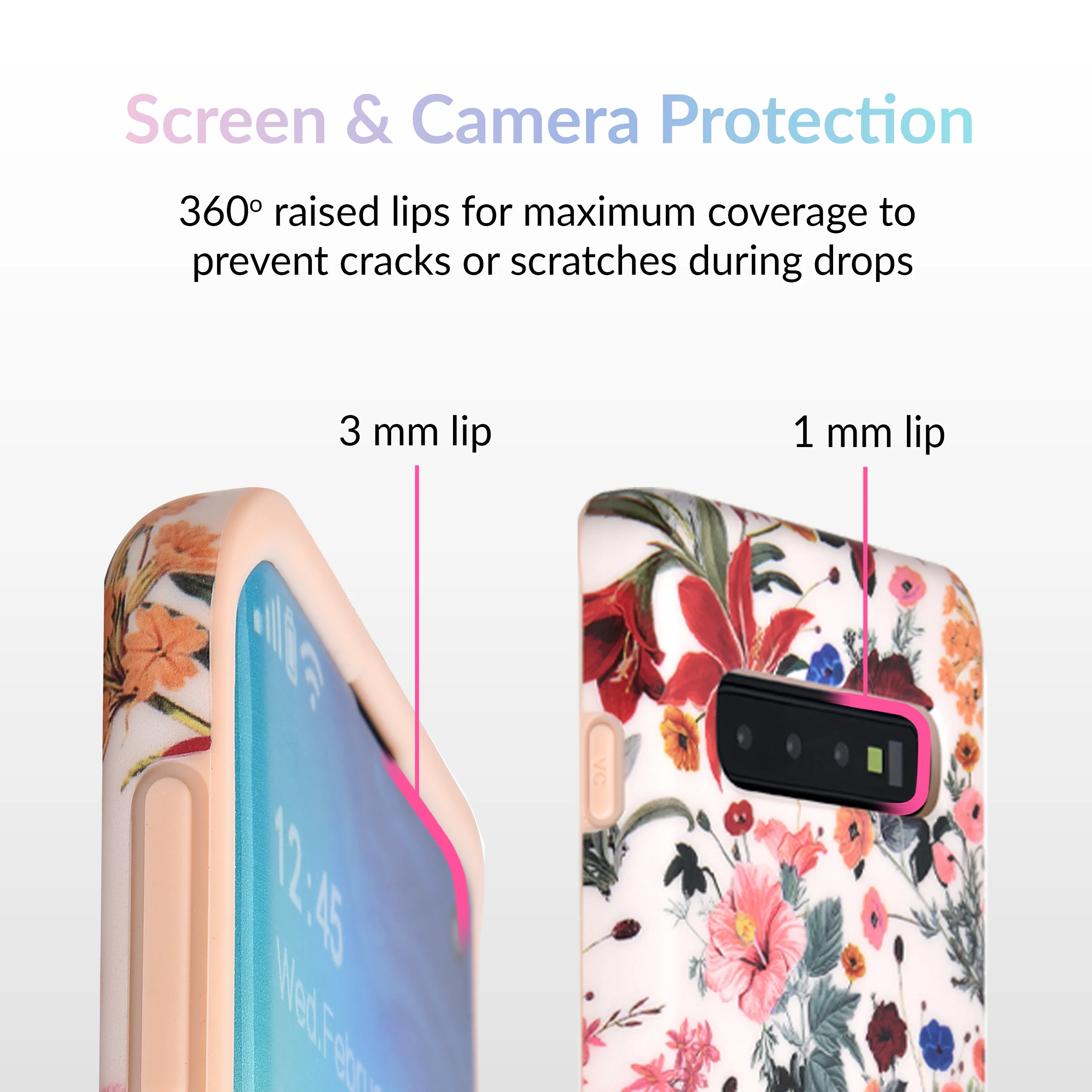 Nude Vintage Floral Samsung Galaxy Case - Image 33