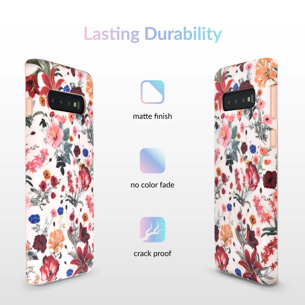 Nude Vintage Floral Samsung Galaxy Case - Image 38