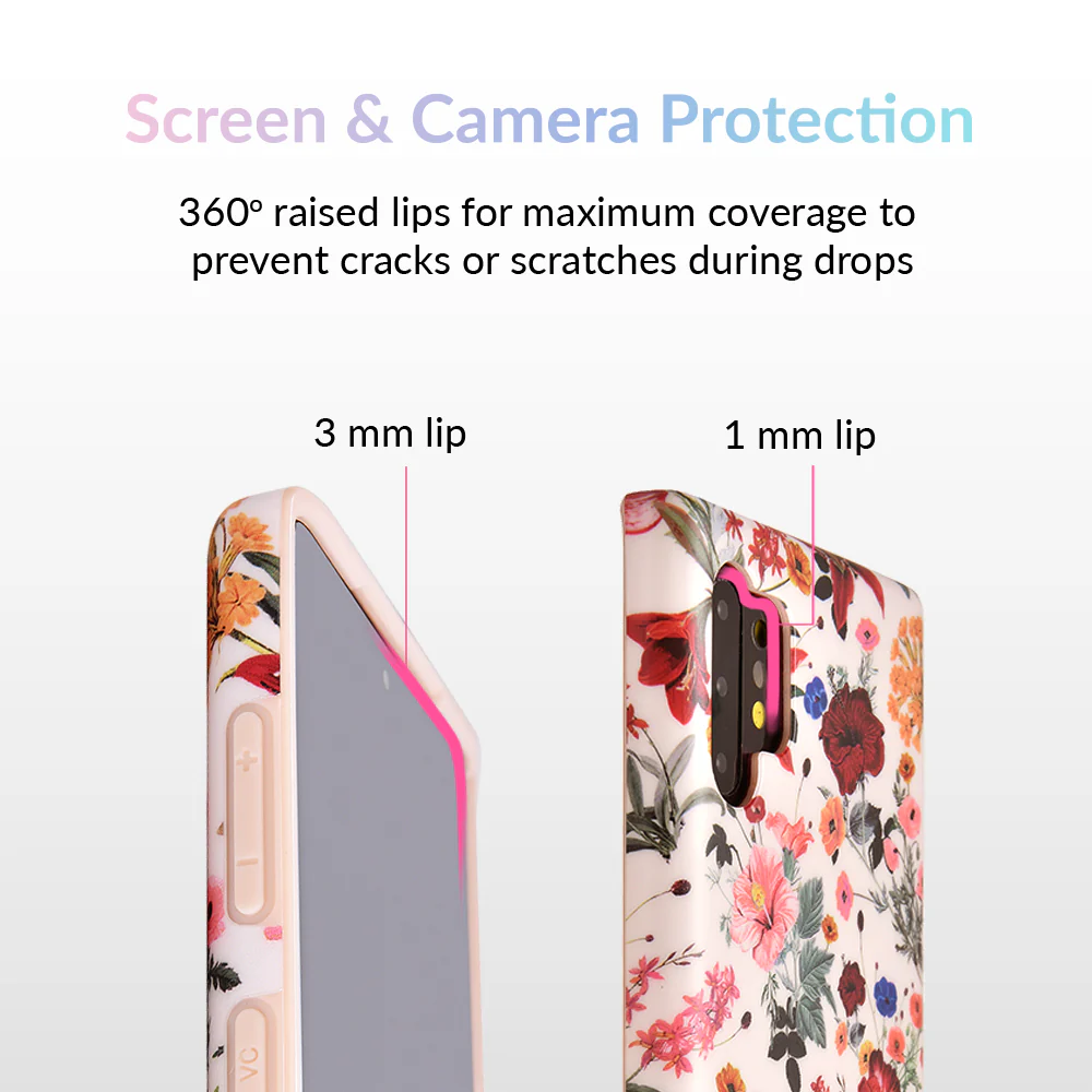 Nude Vintage Floral Samsung Galaxy Case - Image 55