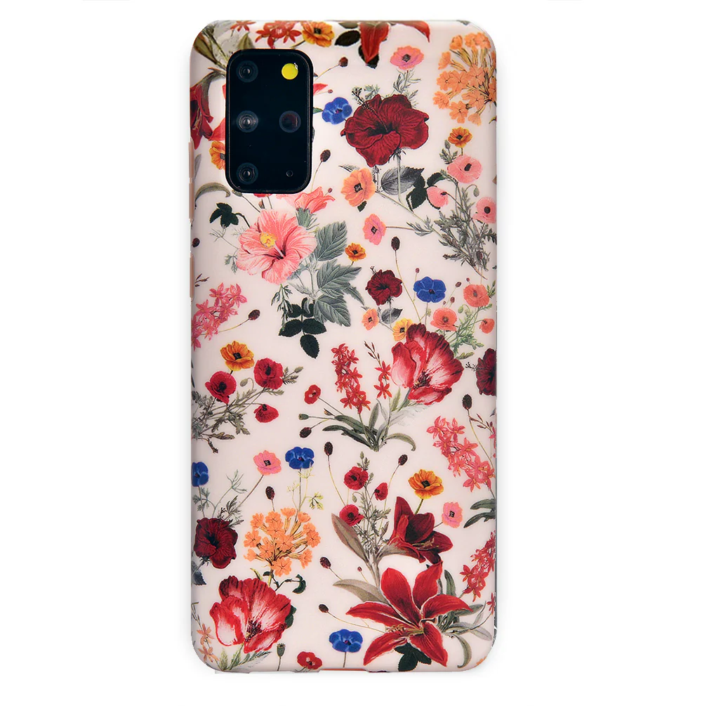 Nude Vintage Floral Samsung Galaxy Case - Image 59