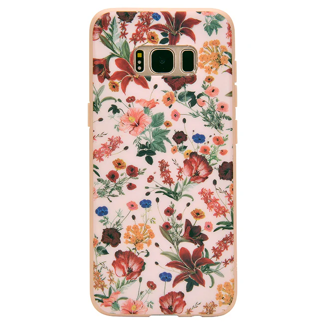 Nude Vintage Floral Samsung Galaxy Case - Image 6