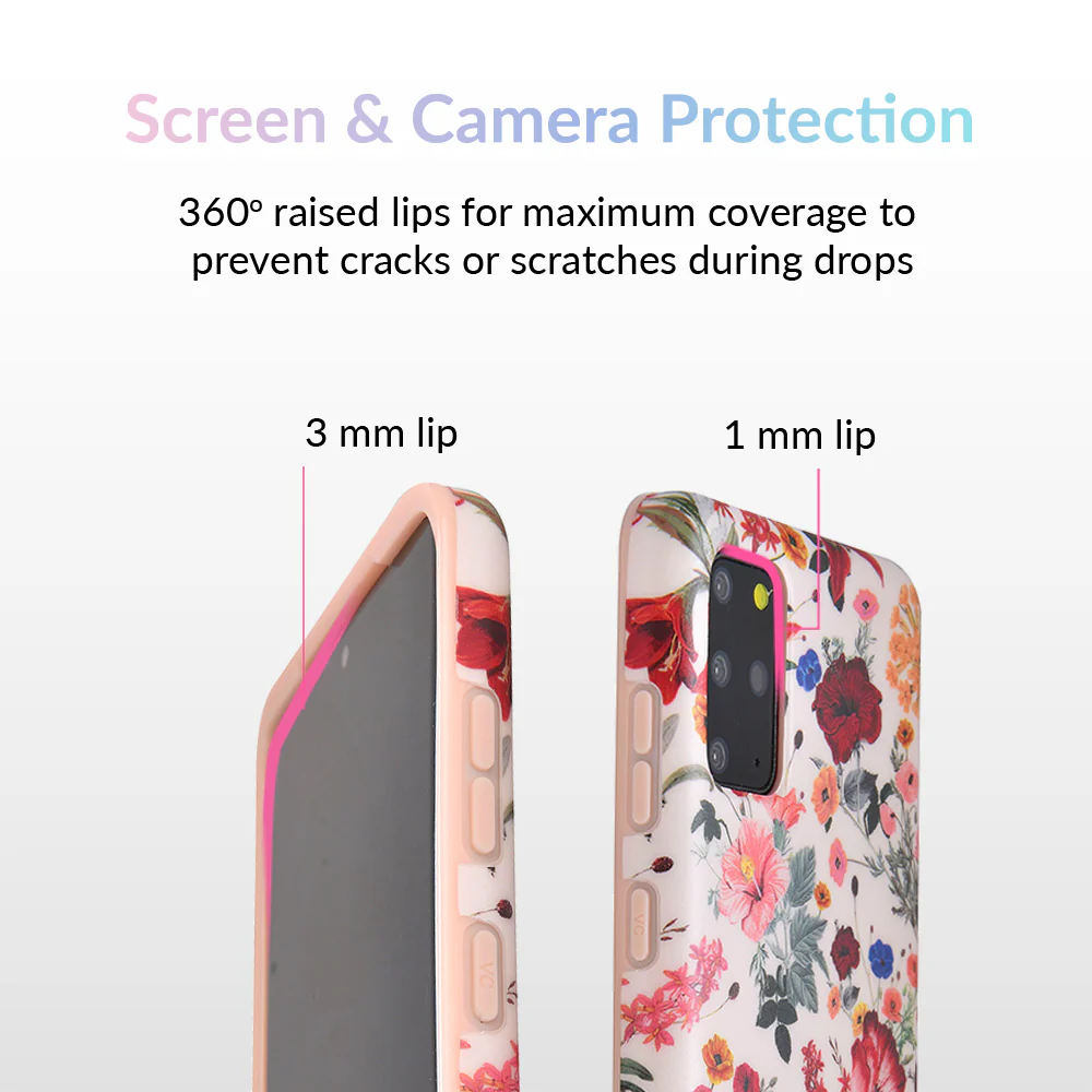 Nude Vintage Floral Samsung Galaxy Case - Image 61
