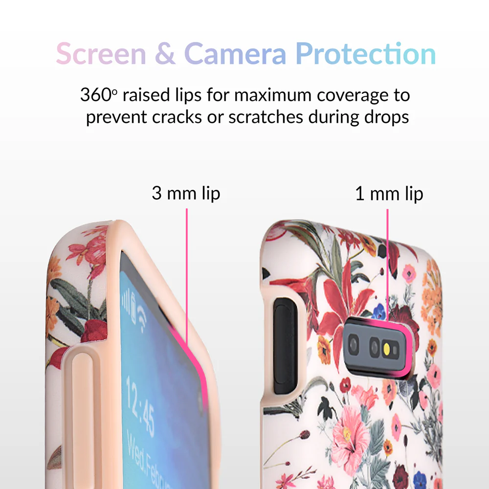 Nude Vintage Floral Samsung Galaxy Case - Image 71