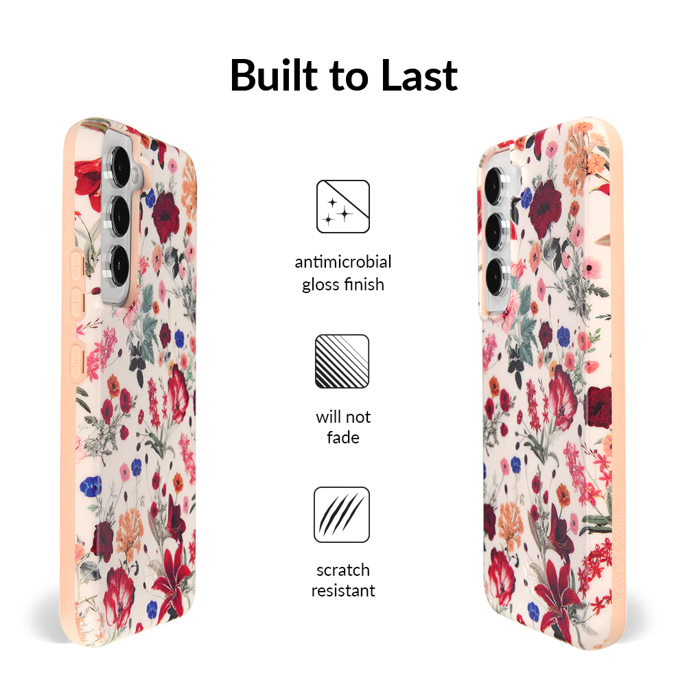 Nude Vintage Floral Samsung Galaxy Case - Image 95