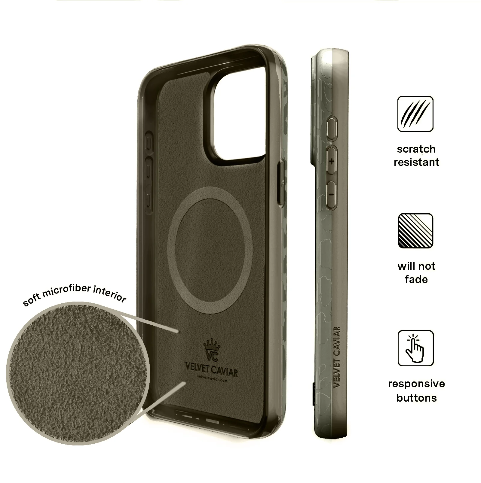 Olive Leopard iPhone Case - Image 108