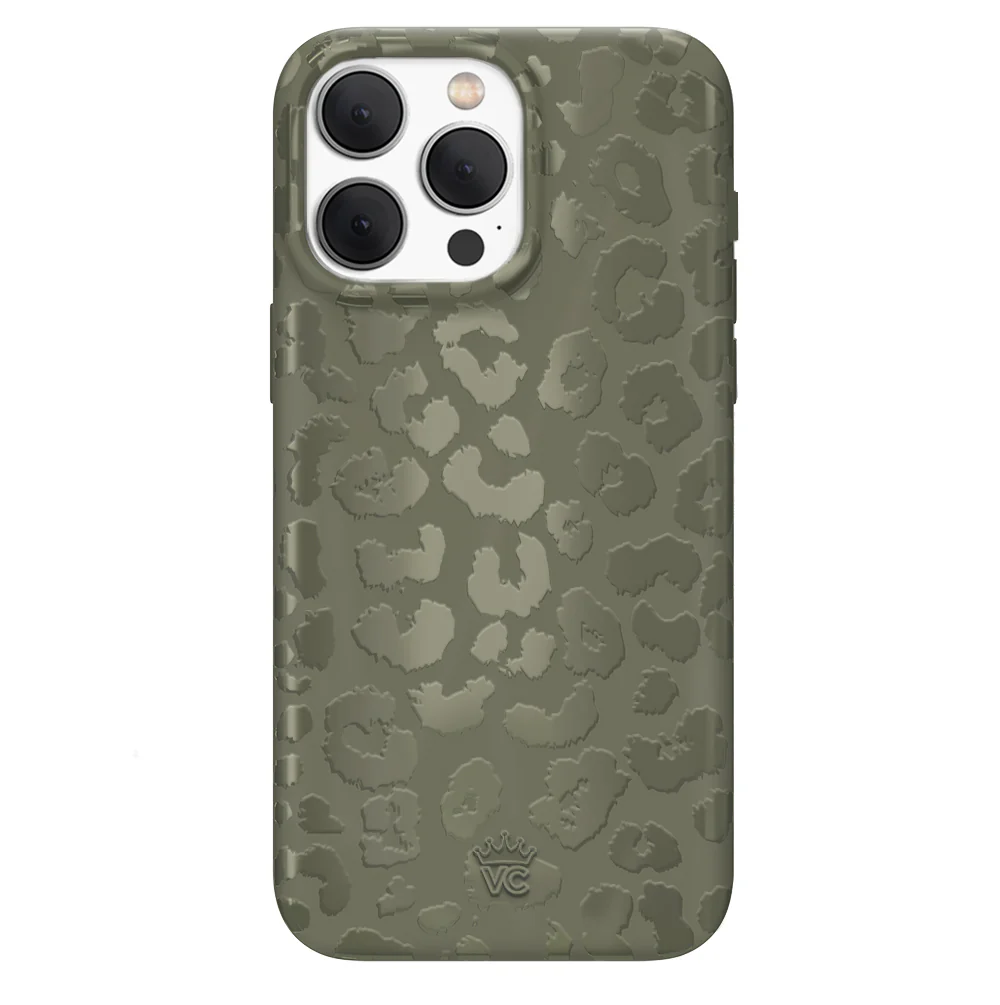 Olive Leopard iPhone Case - Image 109