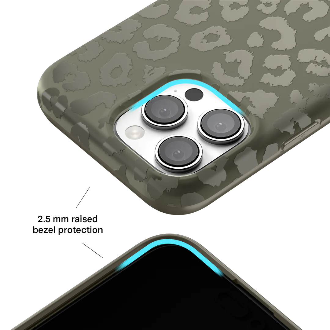 Olive Leopard iPhone Case - Image 117