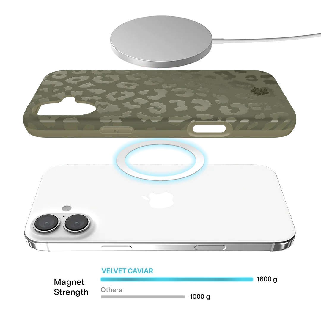Olive Leopard iPhone Case - Image 130