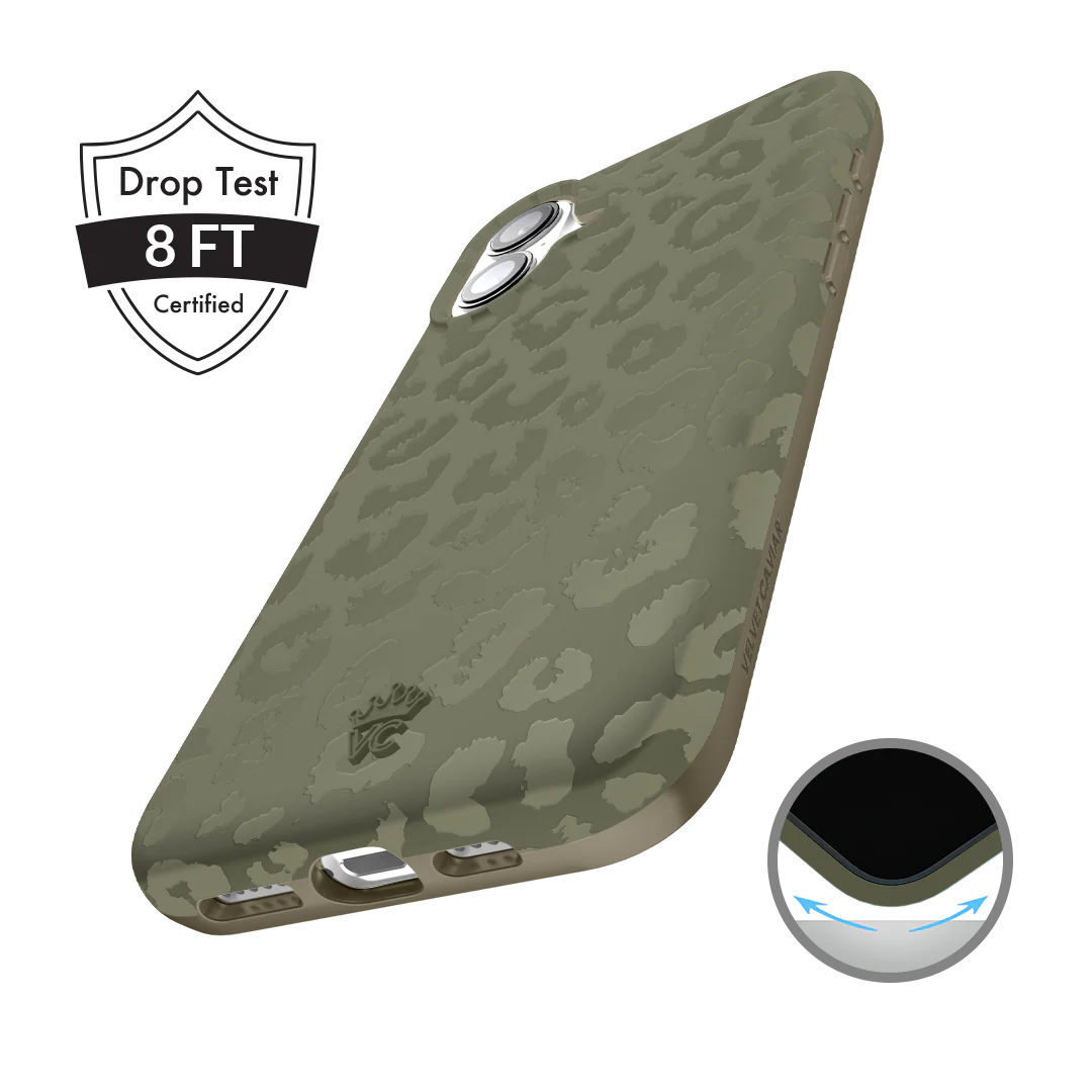 Olive Leopard iPhone Case - Image 137