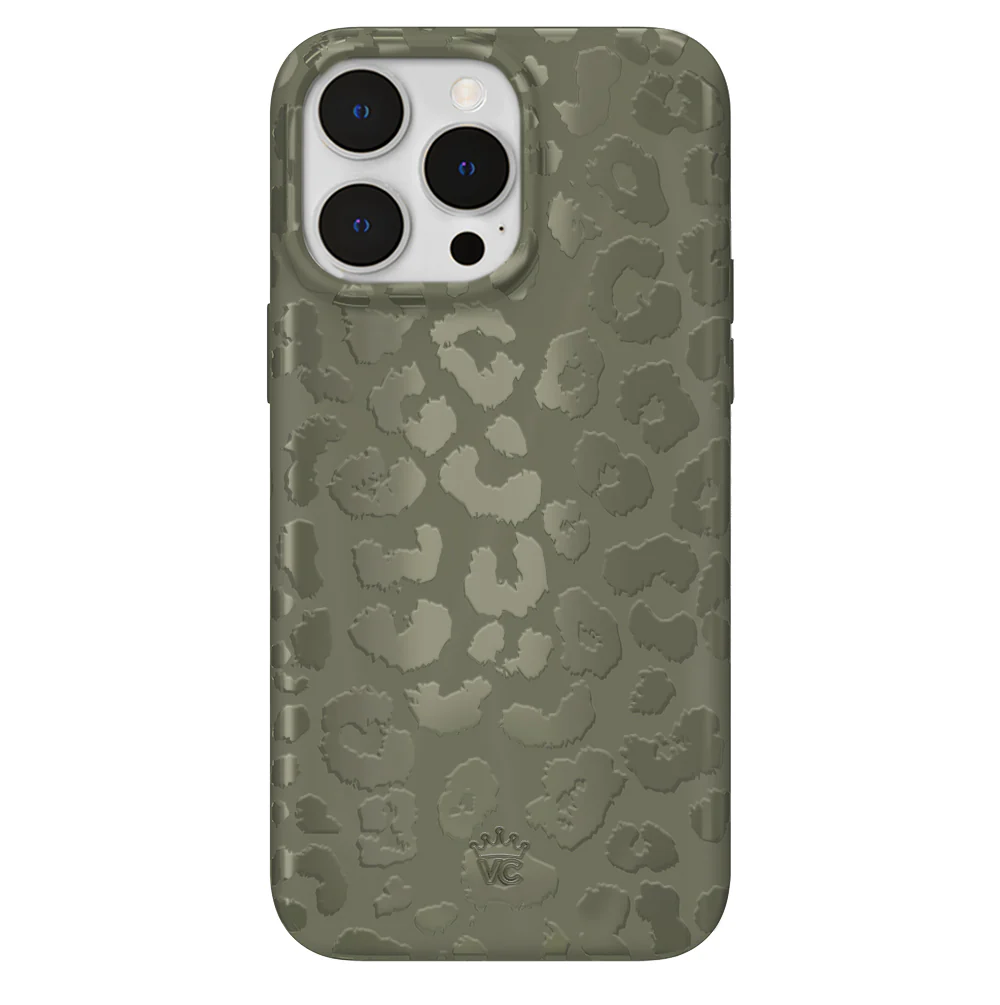 Olive Leopard iPhone Case - Image 19