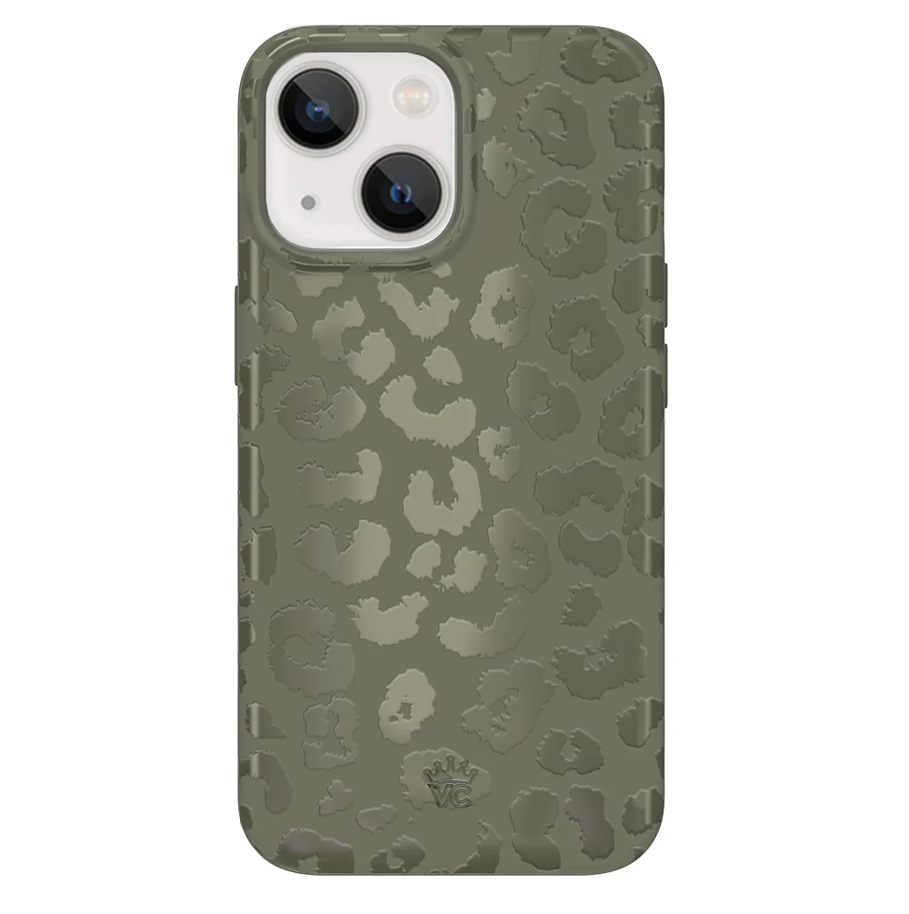 Olive Leopard iPhone Case - Image 25