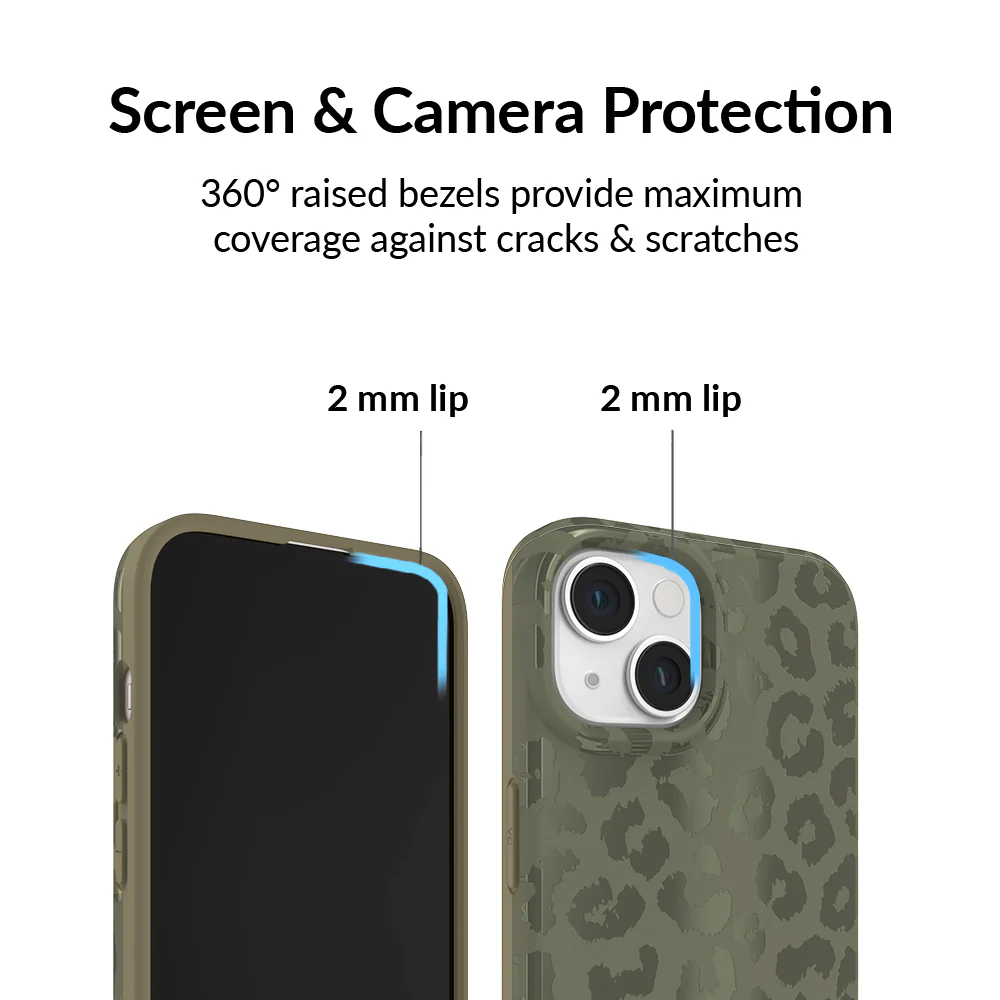 Olive Leopard iPhone Case - Image 33