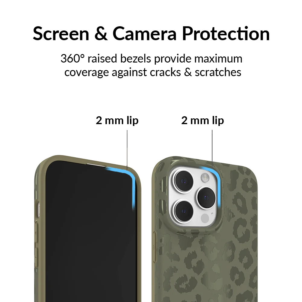 Olive Leopard iPhone Case - Image 45