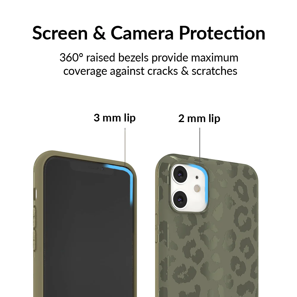 Olive Leopard iPhone Case - Image 75