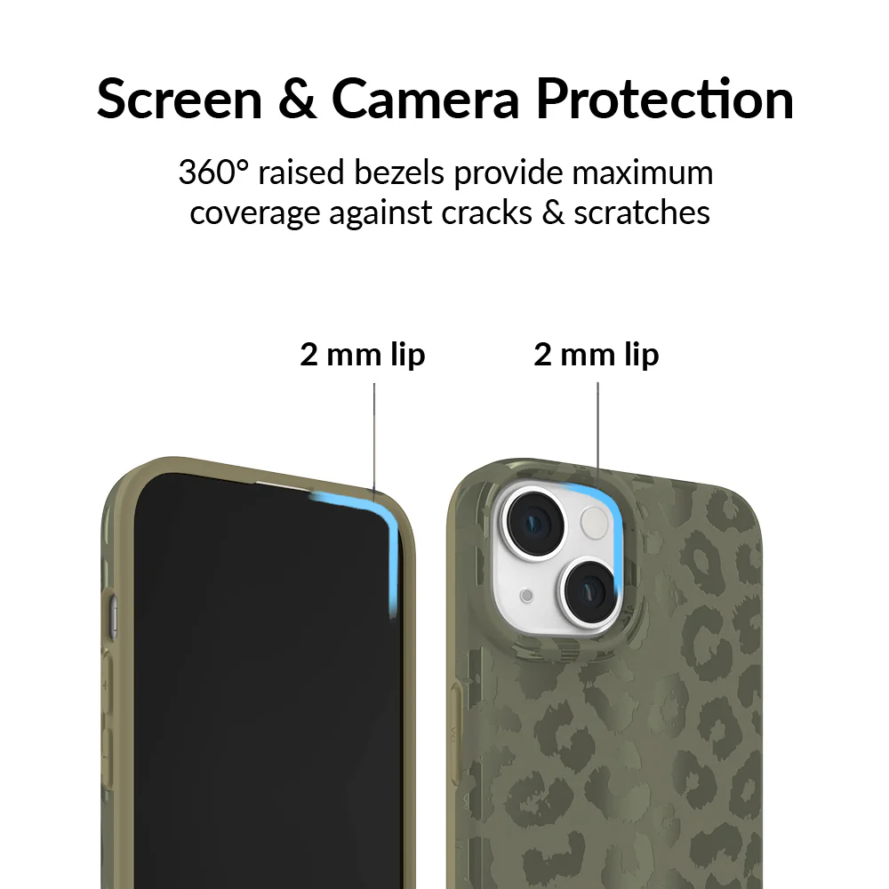 Olive Leopard iPhone Case - Image 9