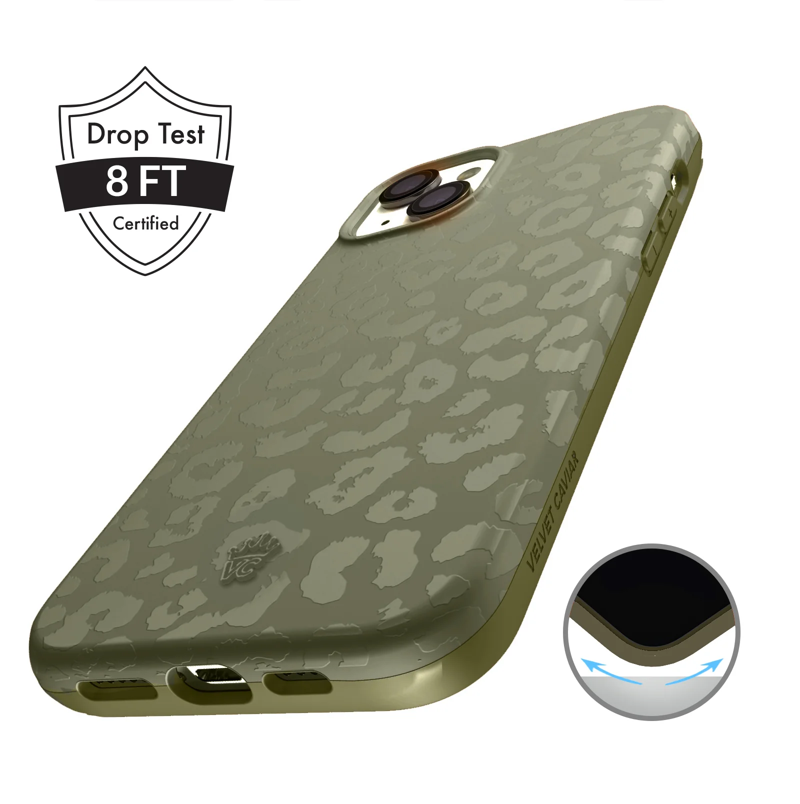 Olive Leopard iPhone Case - Image 95