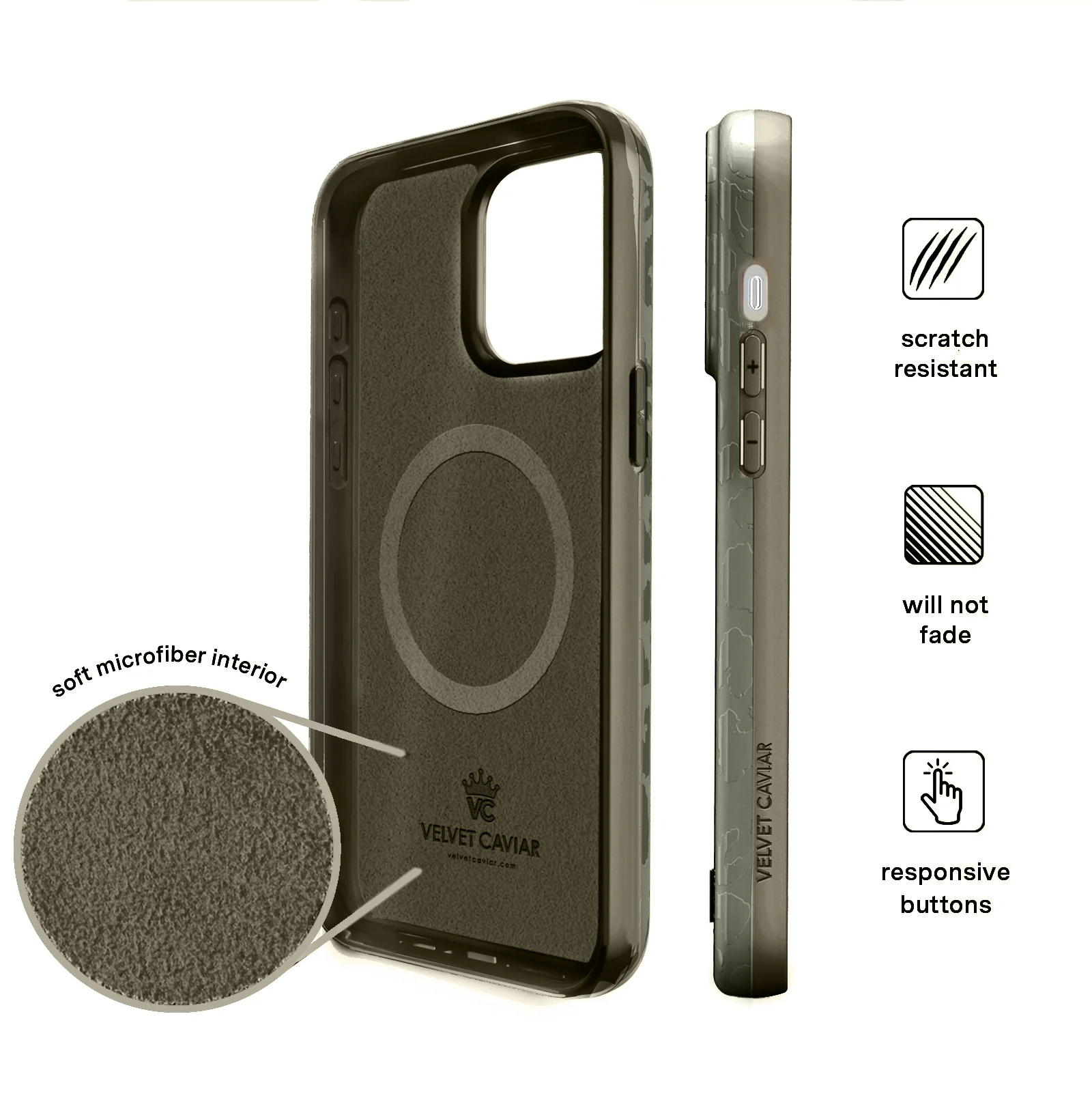 Olive Leopard iPhone Case - Image 96