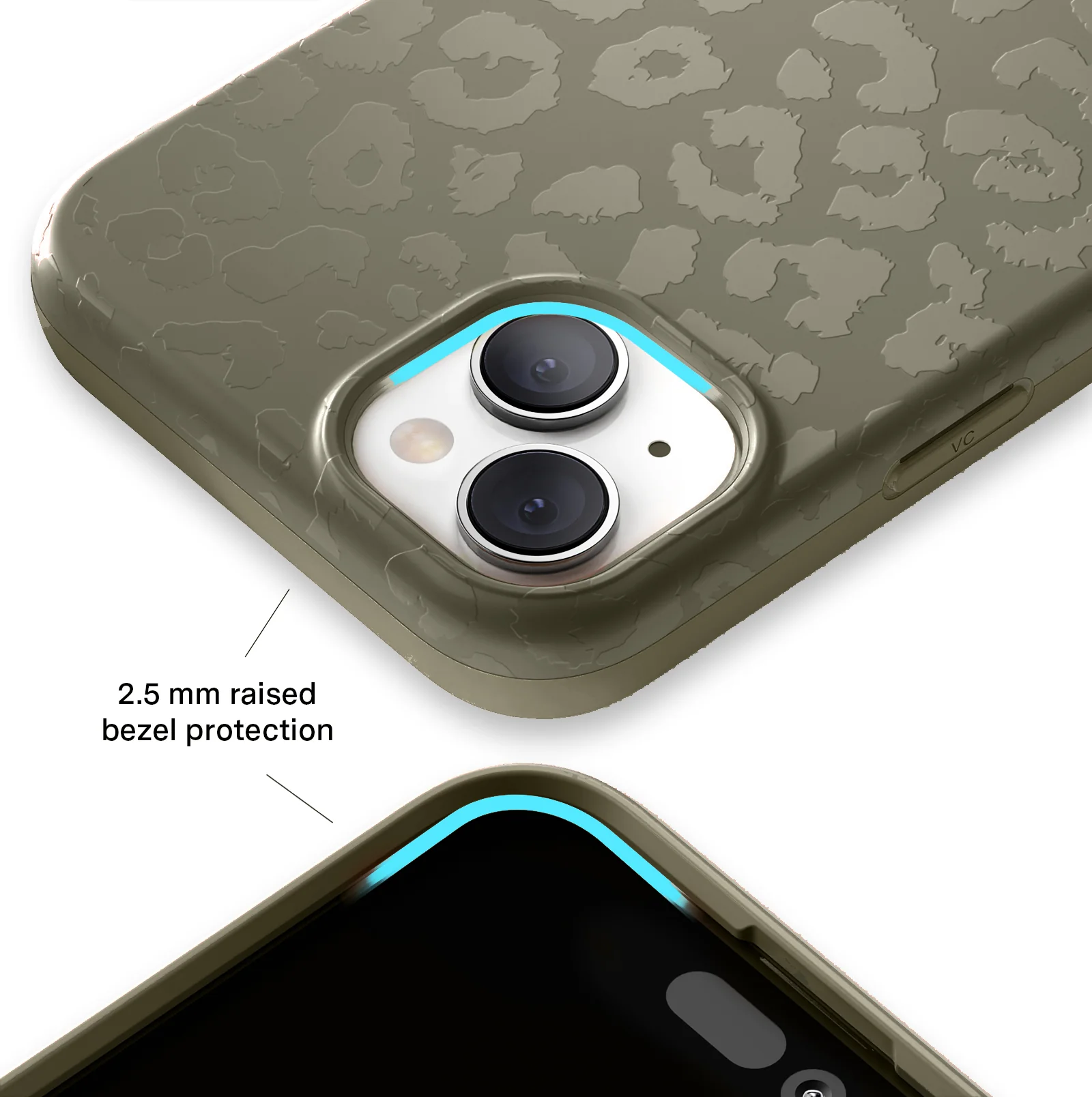 Olive Leopard iPhone Case - Image 99