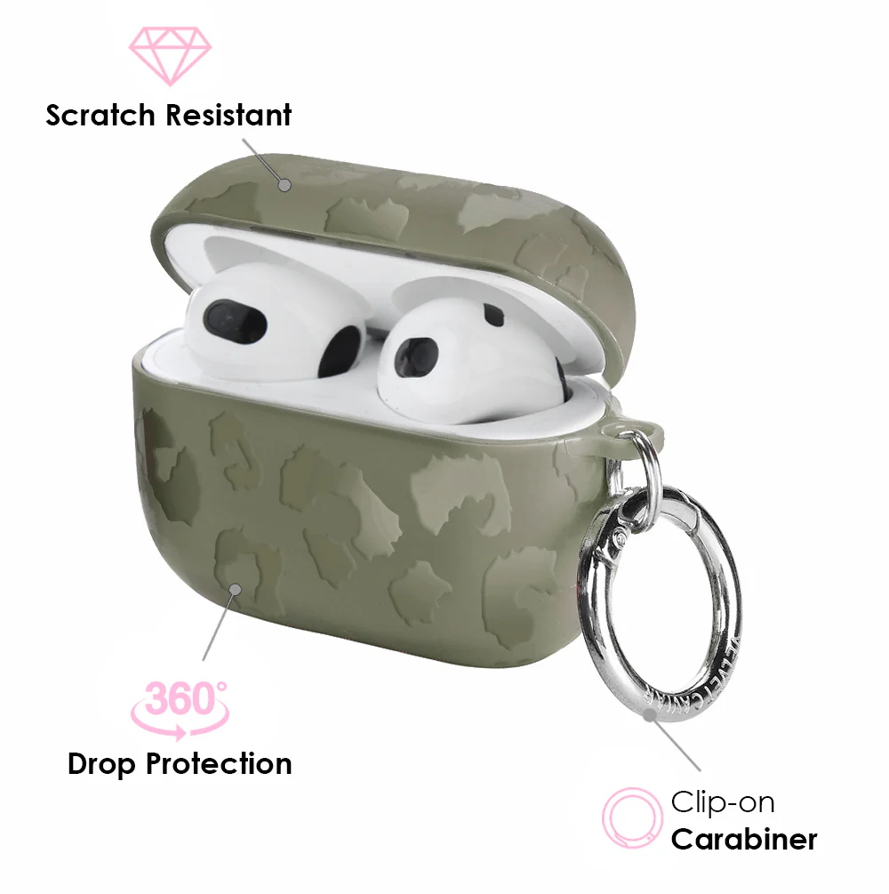 Olive Leopard AirPod Case - Image 13