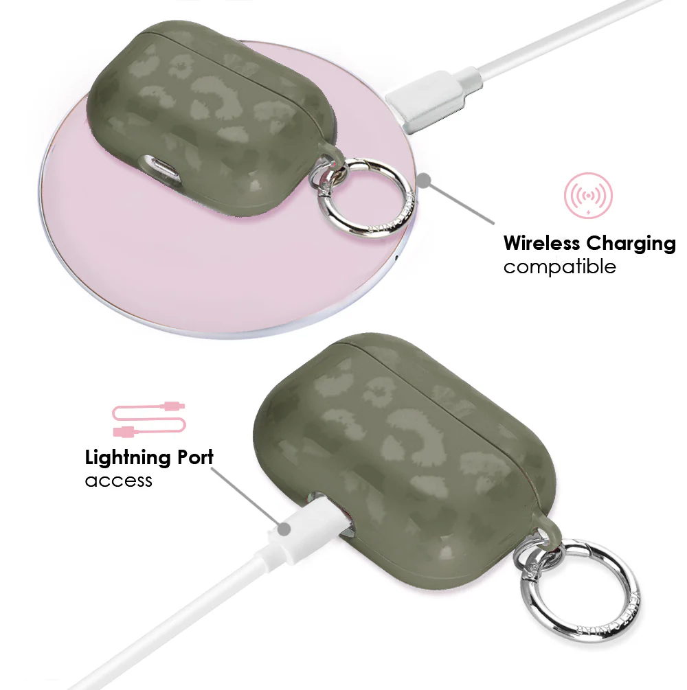 Olive Leopard AirPod Case - Image 14