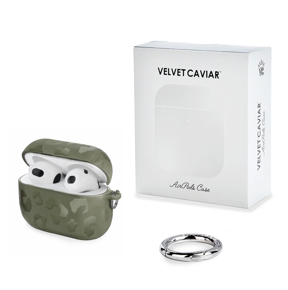 Olive Leopard AirPod Case - Image 15