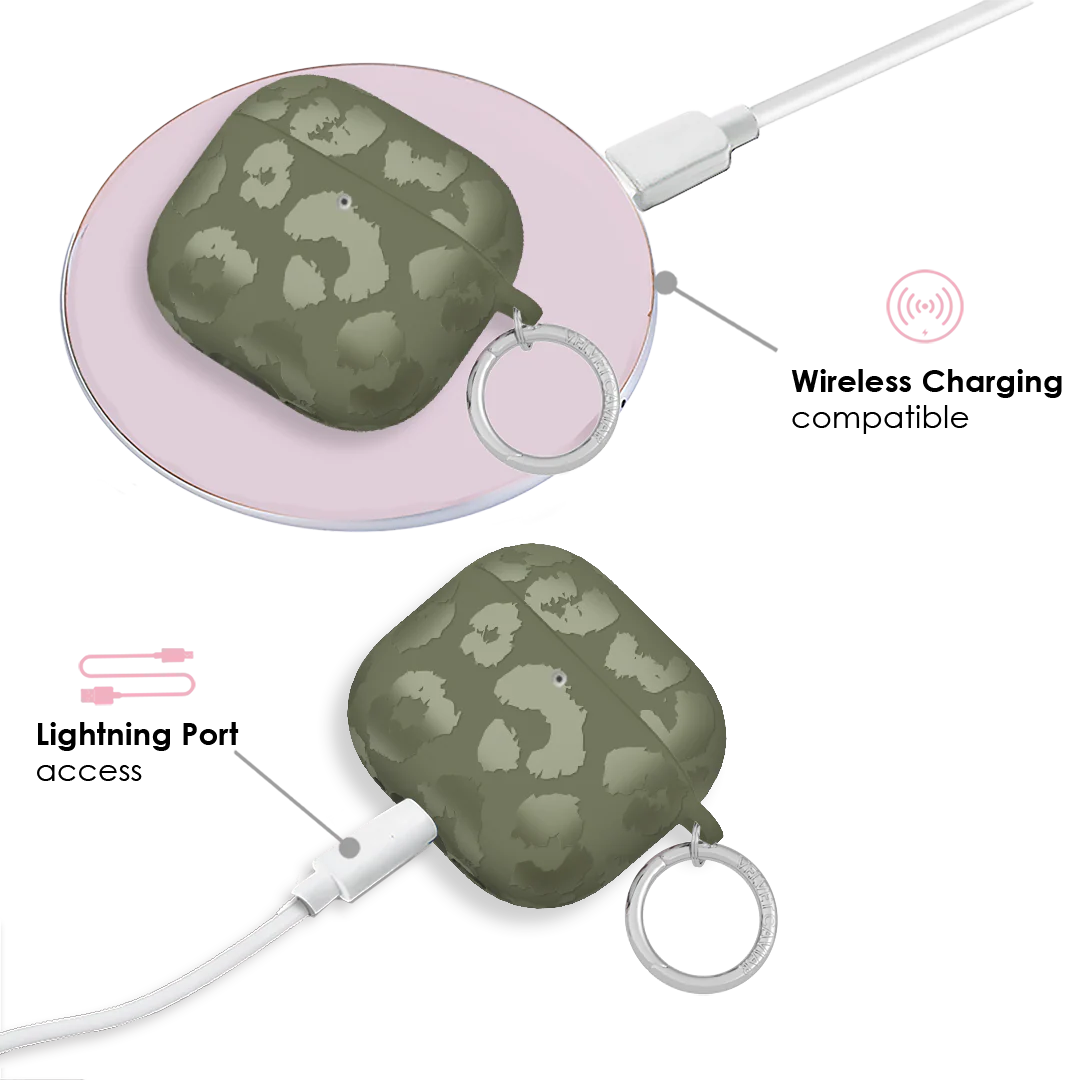 Olive Leopard AirPod Case - Image 19