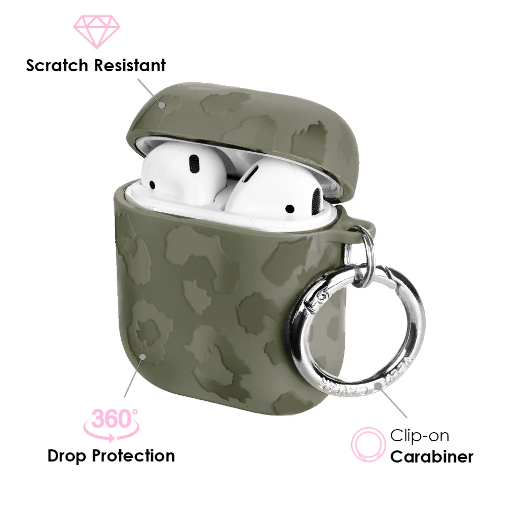Olive Leopard AirPod Case - Image 3