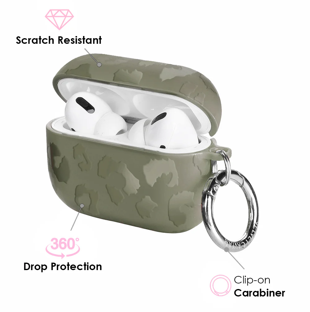Olive Leopard AirPod Case - Image 8