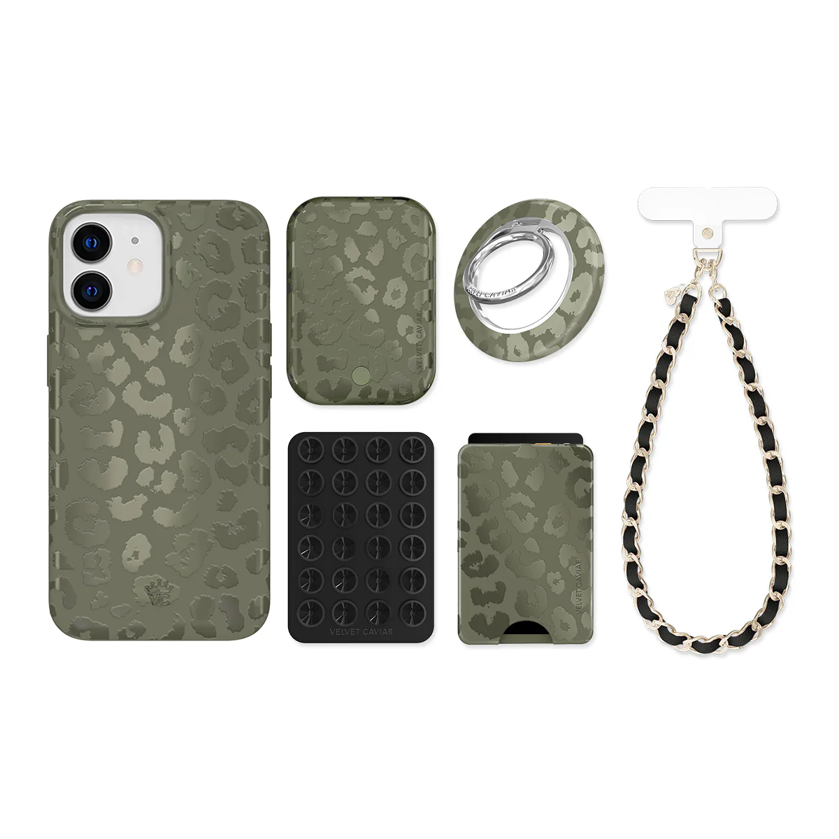 Olive Leopard iPhone Bundle Set - Image 4