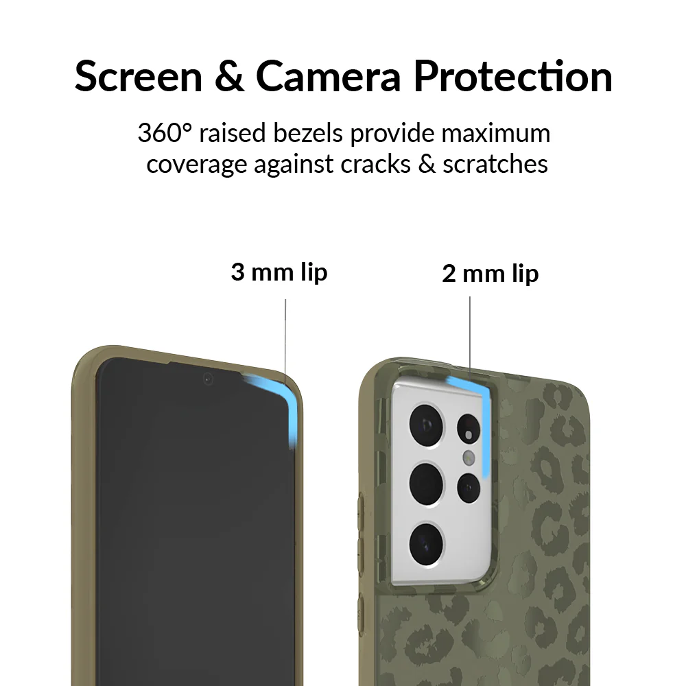 Olive Leopard Samsung Case - Image 15