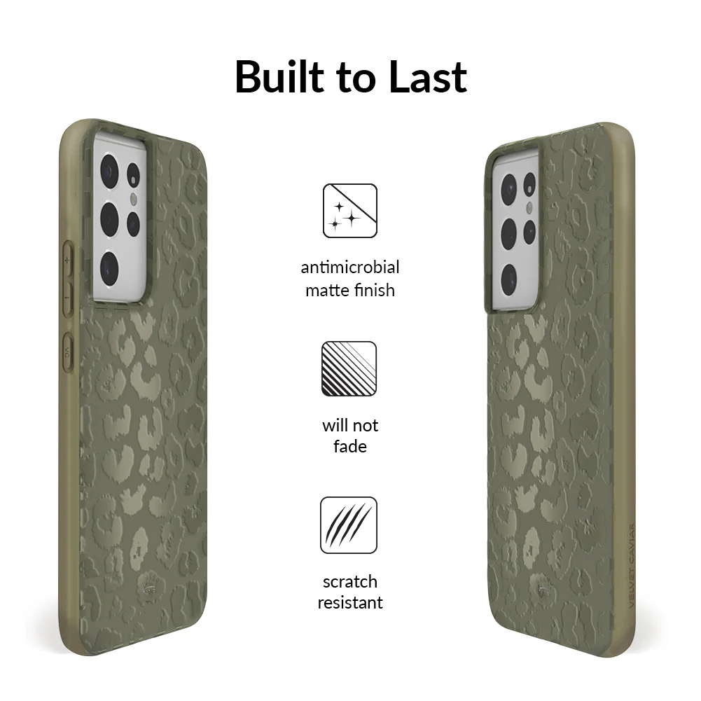 Olive Leopard Samsung Case - Image 17