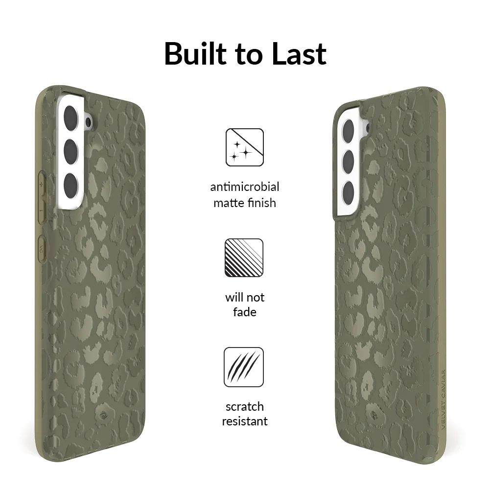 Olive Leopard Samsung Case - Image 29
