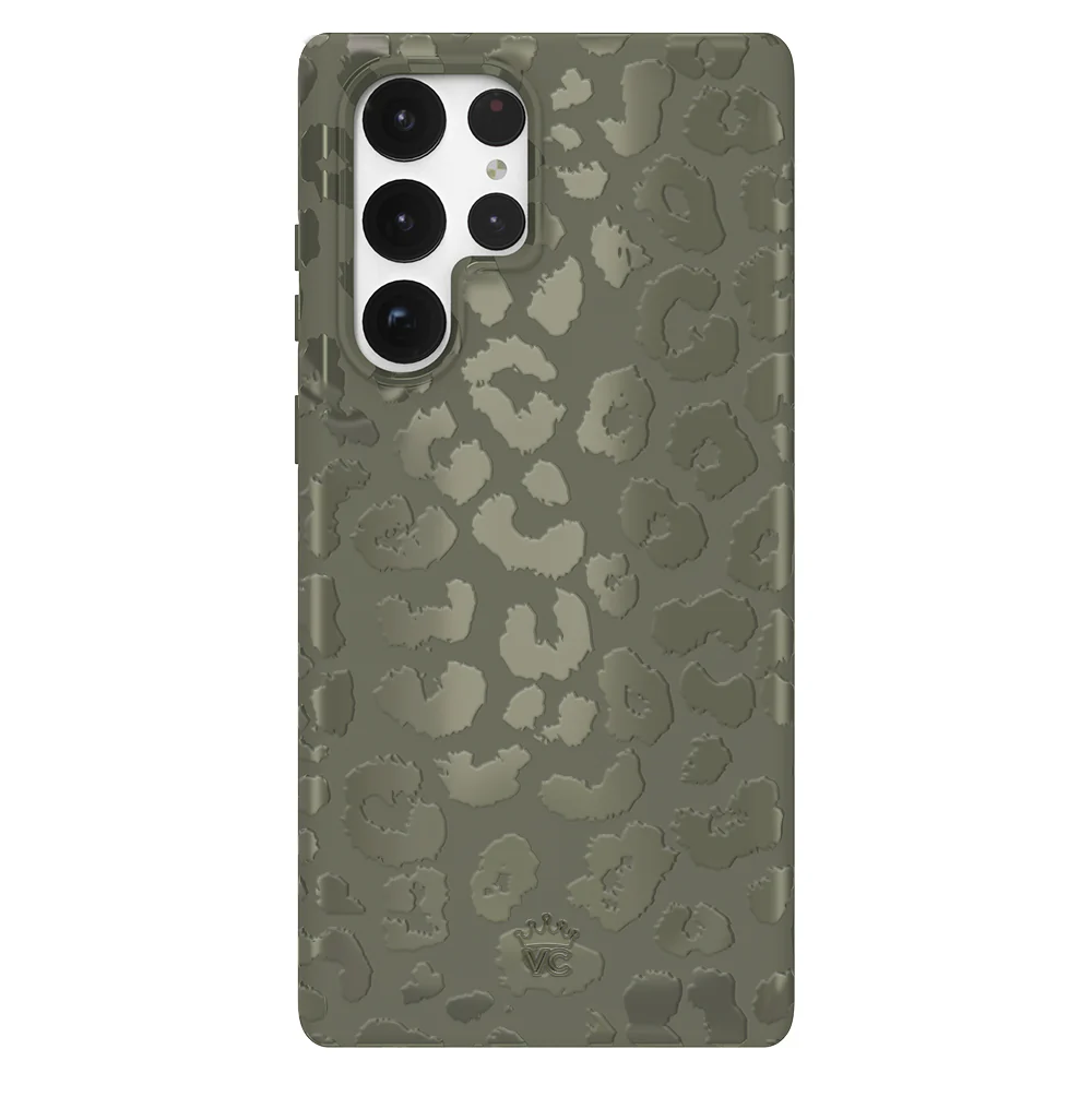Olive Leopard Samsung Case - Image 31