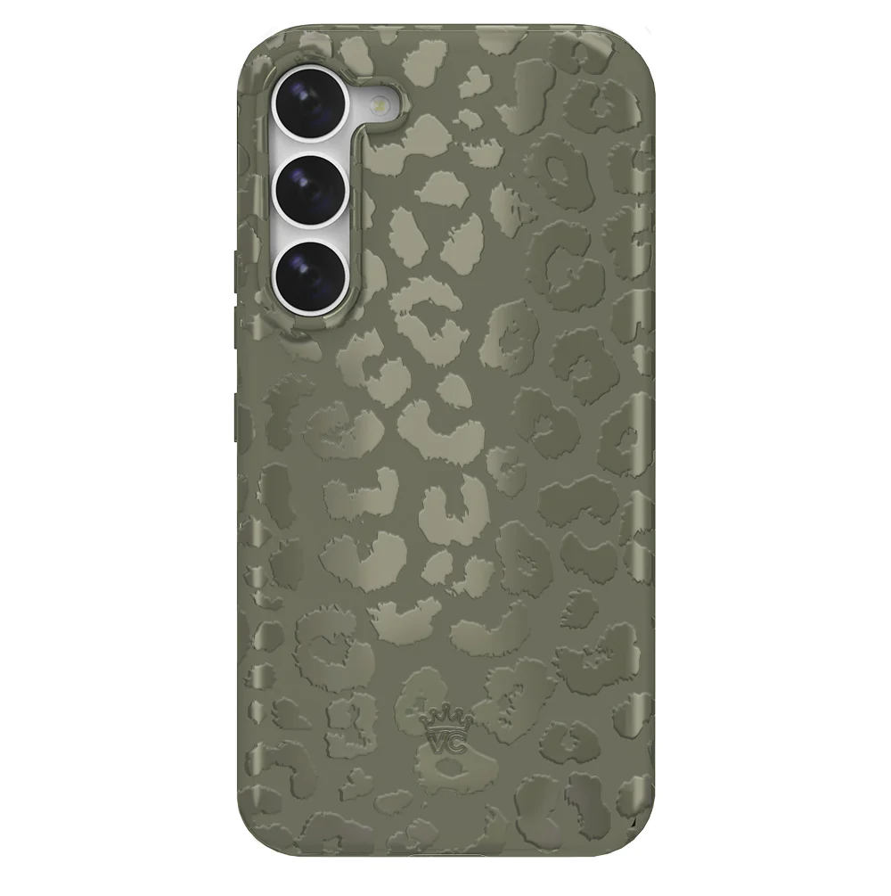 Olive Leopard Samsung Case - Image 37